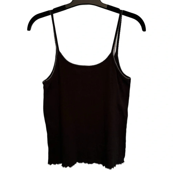 Ado Mizumori Tank Top Sz XS Kidcore  Y2K Kawaii Rhinestone Mermaid Lettuce Hem - Picture 2 of 13